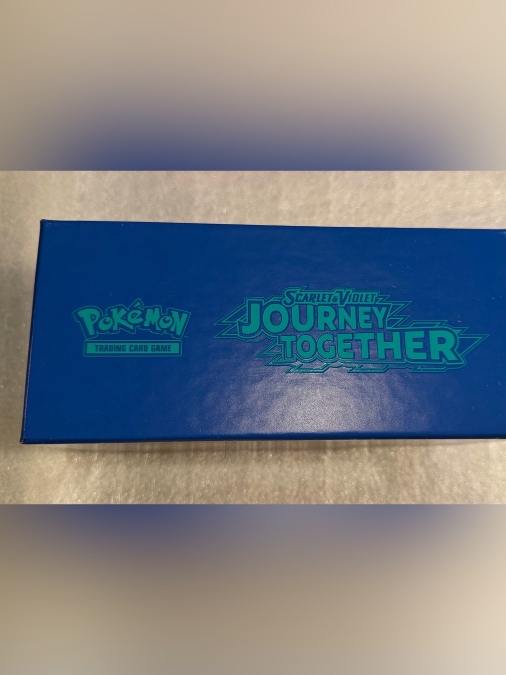 Pokemon Scarlet & Violet Journey Together Blue Playmat/Box Artwork